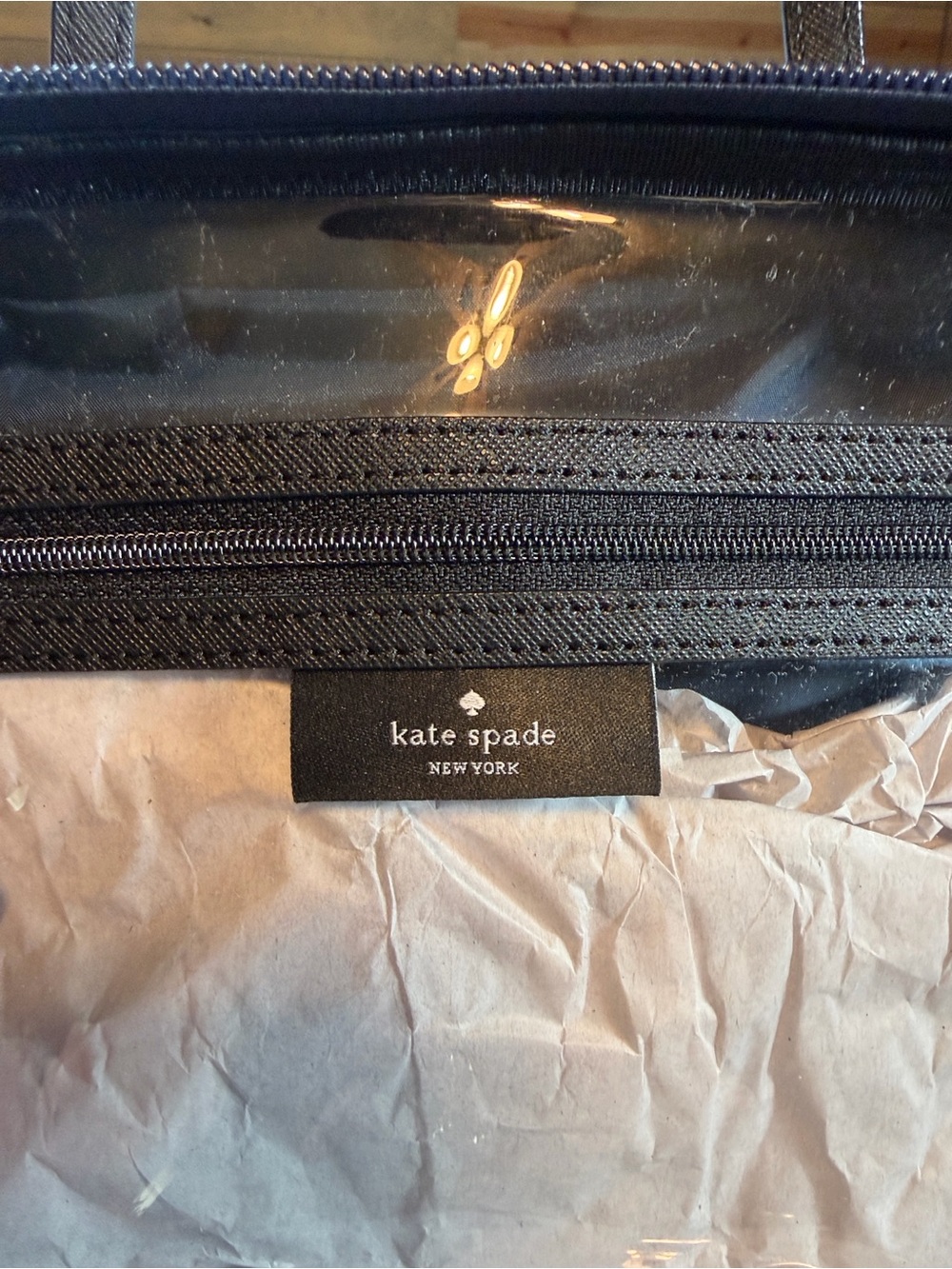 kate spade Multicolor Travel Sticker-Print Toiletry Bag - Picture 6 of 8